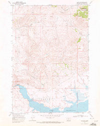 Lima Dam Montana Historical topographic map, 1:24000 scale, 7.5 X 7.5 Minute, Year 1968