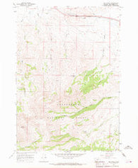 Lima Peaks Montana Historical topographic map, 1:24000 scale, 7.5 X 7.5 Minute, Year 1965