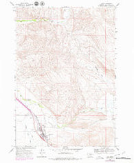 Lima Montana Historical topographic map, 1:24000 scale, 7.5 X 7.5 Minute, Year 1965