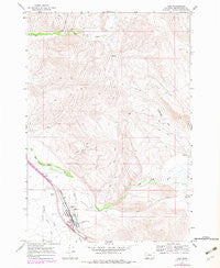 Lima Montana Historical topographic map, 1:24000 scale, 7.5 X 7.5 Minute, Year 1965