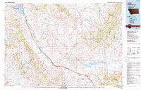 Lima Montana Historical topographic map, 1:100000 scale, 30 X 60 Minute, Year 1987