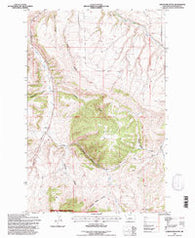 Limestone Butte Montana Historical topographic map, 1:24000 scale, 7.5 X 7.5 Minute, Year 1995