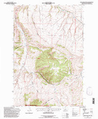 Limestone Butte Montana Historical topographic map, 1:24000 scale, 7.5 X 7.5 Minute, Year 1995