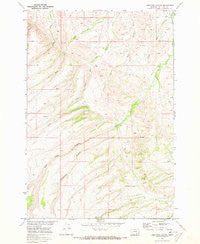 Limestone Canyon Montana Historical topographic map, 1:24000 scale, 7.5 X 7.5 Minute, Year 1969