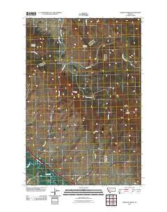 Limestone Ridge Montana Historical topographic map, 1:24000 scale, 7.5 X 7.5 Minute, Year 2011