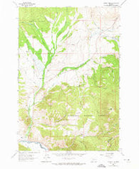 Lincoln Gulch Montana Historical topographic map, 1:24000 scale, 7.5 X 7.5 Minute, Year 1962