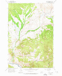 Lincoln Gulch Montana Historical topographic map, 1:24000 scale, 7.5 X 7.5 Minute, Year 1962