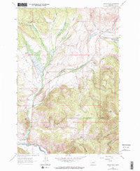 Lincoln Gulch Montana Historical topographic map, 1:24000 scale, 7.5 X 7.5 Minute, Year 1962