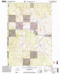 Lincoln Mountain Montana Historical topographic map, 1:24000 scale, 7.5 X 7.5 Minute, Year 2000