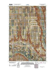 Lindeke Coulee Montana Historical topographic map, 1:24000 scale, 7.5 X 7.5 Minute, Year 2011