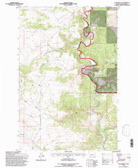 Lingshire NE Montana Historical topographic map, 1:24000 scale, 7.5 X 7.5 Minute, Year 1995