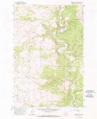 Lingshire NE Montana Historical topographic map, 1:24000 scale, 7.5 X 7.5 Minute, Year 1966
