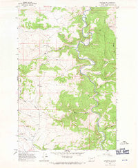 Lingshire NE Montana Historical topographic map, 1:24000 scale, 7.5 X 7.5 Minute, Year 1966
