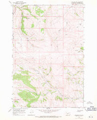 Lingshire NW Montana Historical topographic map, 1:24000 scale, 7.5 X 7.5 Minute, Year 1966
