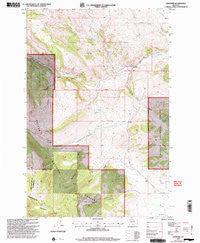Lingshire Montana Historical topographic map, 1:24000 scale, 7.5 X 7.5 Minute, Year 2001