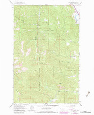 Lion Mountain Montana Historical topographic map, 1:24000 scale, 7.5 X 7.5 Minute, Year 1962