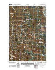 Lion Mountain Montana Historical topographic map, 1:24000 scale, 7.5 X 7.5 Minute, Year 2011
