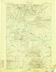 Little Belt Mts. Montana Historical topographic map, 1:250000 scale, 1 X 1 Degree, Year 1894