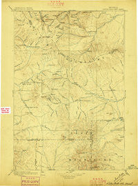 Little Belt Mts. Montana Historical topographic map, 1:250000 scale, 1 X 1 Degree, Year 1897