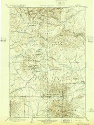 Little Belt Mts. Montana Historical topographic map, 1:250000 scale, 1 X 1 Degree, Year 1902