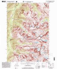 Little Park Mountain Montana Historical topographic map, 1:24000 scale, 7.5 X 7.5 Minute, Year 1996
