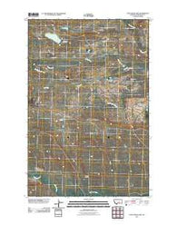 Little Bear Lake Montana Historical topographic map, 1:24000 scale, 7.5 X 7.5 Minute, Year 2011