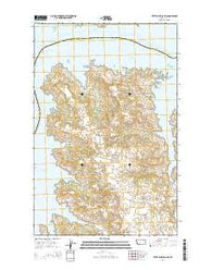 Little Buffalo Hill Montana Current topographic map, 1:24000 scale, 7.5 X 7.5 Minute, Year 2014