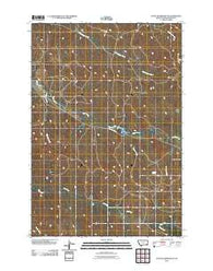 Little Pilgrim Butte Montana Historical topographic map, 1:24000 scale, 7.5 X 7.5 Minute, Year 2011