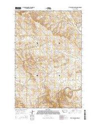 Little Sheep Mountain Montana Current topographic map, 1:24000 scale, 7.5 X 7.5 Minute, Year 2014