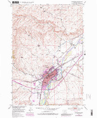 Livingston Montana Historical topographic map, 1:24000 scale, 7.5 X 7.5 Minute, Year 1951