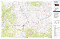 Livingston Montana Historical topographic map, 1:100000 scale, 30 X 60 Minute, Year 1992