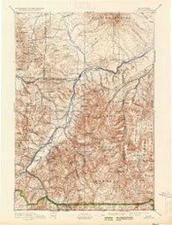 Livingston Montana Historical topographic map, 1:250000 scale, 1 X 1 Degree, Year 1893
