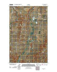 Lloyd NW Montana Historical topographic map, 1:24000 scale, 7.5 X 7.5 Minute, Year 2011