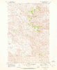 Loaf of Bread Butte Montana Historical topographic map, 1:24000 scale, 7.5 X 7.5 Minute, Year 1969