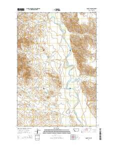 Locate SE Montana Current topographic map, 1:24000 scale, 7.5 X 7.5 Minute, Year 2014