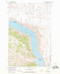 Locke Ranch Montana Historical topographic map, 1:24000 scale, 7.5 X 7.5 Minute, Year 1965