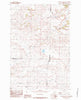 Locomotive Butte SW Montana Historical topographic map, 1:24000 scale, 7.5 X 7.5 Minute, Year 1985