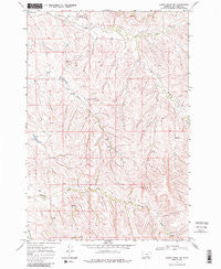 Lodge Grass NE Montana Historical topographic map, 1:24000 scale, 7.5 X 7.5 Minute, Year 1967