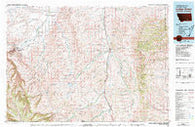 Lodge Grass Montana Historical topographic map, 1:100000 scale, 30 X 60 Minute, Year 1980
