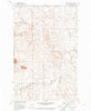 Lodge Pole NW Montana Historical topographic map, 1:24000 scale, 7.5 X 7.5 Minute, Year 1971