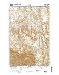 Lodge Pole Montana Current topographic map, 1:24000 scale, 7.5 X 7.5 Minute, Year 2014