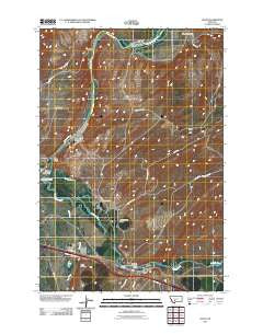 Logan Montana Historical topographic map, 1:24000 scale, 7.5 X 7.5 Minute, Year 2011
