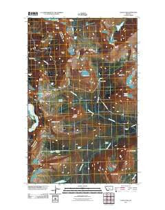 Logan Pass Montana Historical topographic map, 1:24000 scale, 7.5 X 7.5 Minute, Year 2011