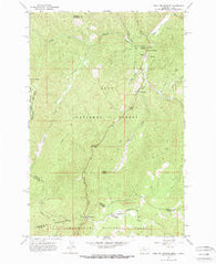 Lolo Hot Springs Montana Historical topographic map, 1:24000 scale, 7.5 X 7.5 Minute, Year 1964