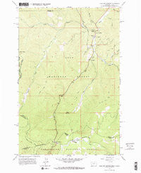 Lolo Hot Springs Montana Historical topographic map, 1:24000 scale, 7.5 X 7.5 Minute, Year 1964