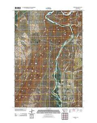 Lombard Montana Historical topographic map, 1:24000 scale, 7.5 X 7.5 Minute, Year 2011