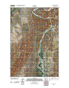 Lombard Montana Historical topographic map, 1:24000 scale, 7.5 X 7.5 Minute, Year 2011