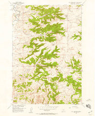 Lone Indian Butte Montana Historical topographic map, 1:24000 scale, 7.5 X 7.5 Minute, Year 1957