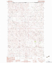 Lone Tree Lake Montana Historical topographic map, 1:24000 scale, 7.5 X 7.5 Minute, Year 1983