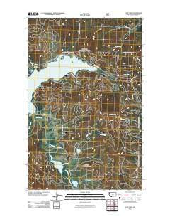 Lone Lake Montana Historical topographic map, 1:24000 scale, 7.5 X 7.5 Minute, Year 2011